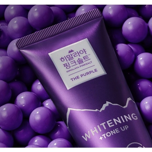 Himalaya Pink Salt The Purple Whitening Tone-Up Toothpaste, 100g+100g+100g - Image 7