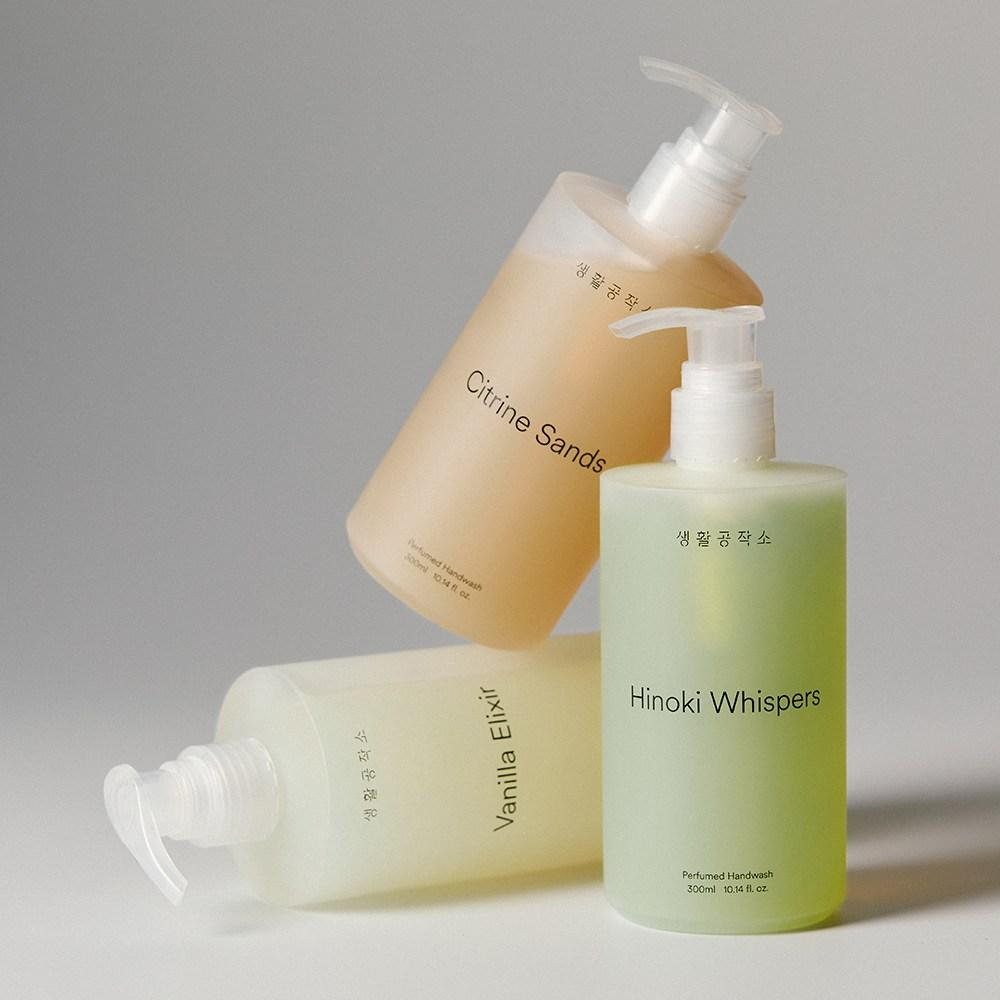 Perfume Hand Wash [Hinoki Whisper], 300ml, 1pack - Image 2