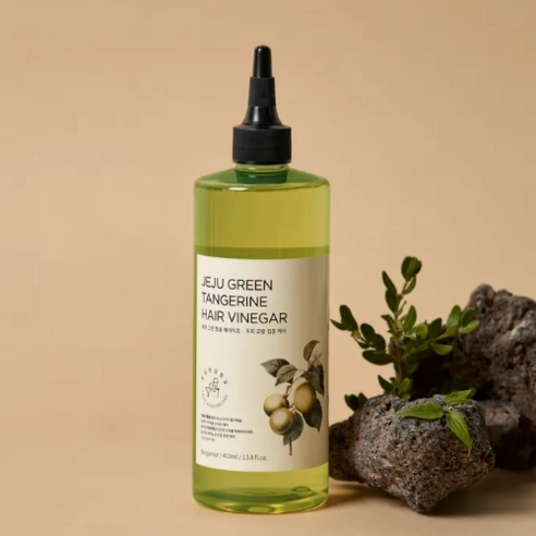 Jeju Green Tangerine Hair Vinegar, 410ml, 1pack - Image 2