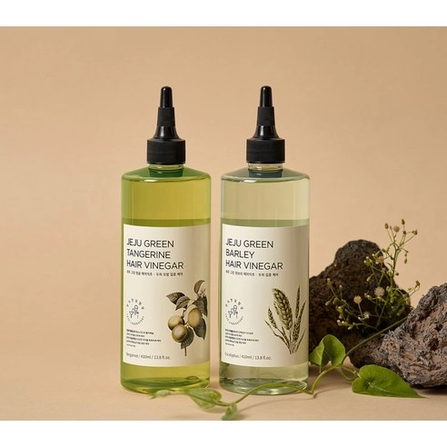 Jeju Green Tangerine Hair Vinegar, 410ml, 1pack - Image 3