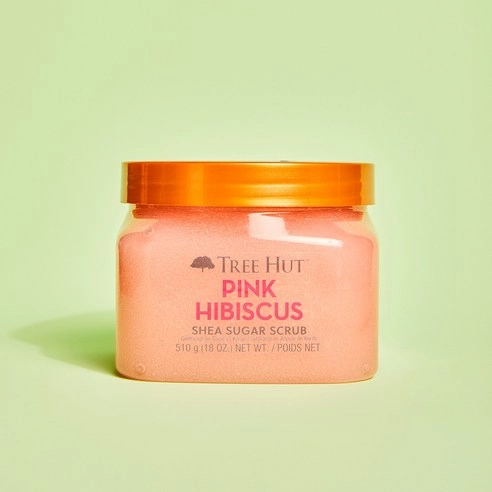 Shea Sugar Scrub [Pink Hibiscus], 510g, 1pack - Image 7