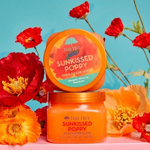 Shea Sugar Scrub [sunkissed poppy], 510g, 1pack - Image 2