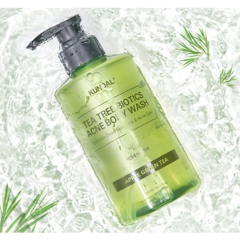 Tea Tree Biotics Acne Body Wash [Apple Green Tea], 500ml, 1pack - Image 2
