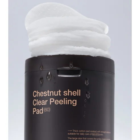 Chestnut Shell Clear Peeling Pad, 60ea, 1pack - Image 2