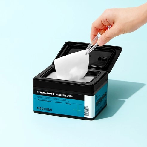 Derma365 Mask Madecasosside, 30ea, 1pack - Image 4