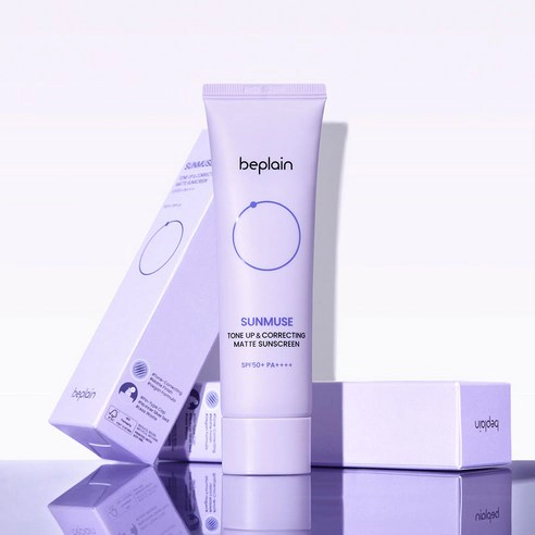 Sunmuse Tone-up & Correcting Matte Sun Cream [SPF50+/PA++++], 50ml, 1pack - Image 3