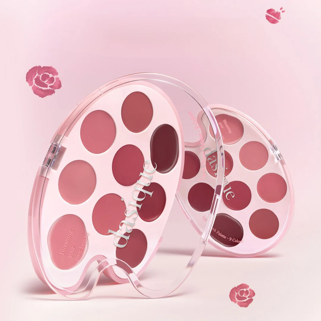 Mood Painting Lip & Cheek Palette, 6g, 01 Warm Coloring, 1pack - Image 2