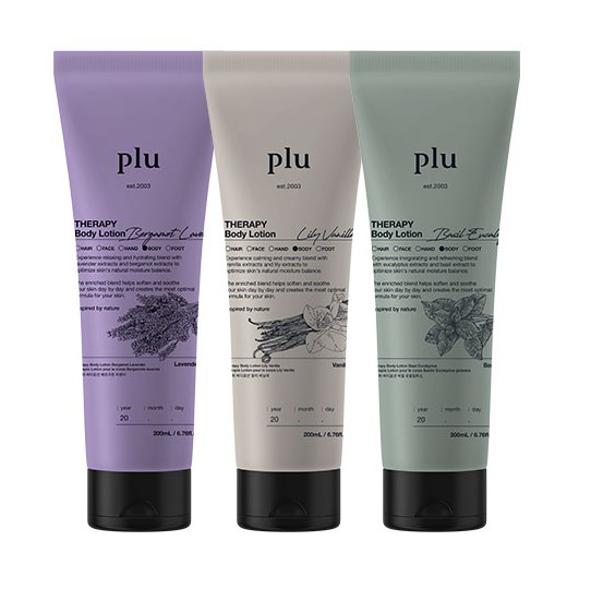 Therapy Body Lotion [Basil Eucalyptus], 200ml, 1pack - Image 2