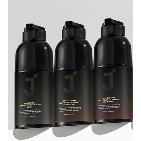 Professional Cover-up Gray Hair Dye, 300ml, Dark Brown, 1pack - Image 2