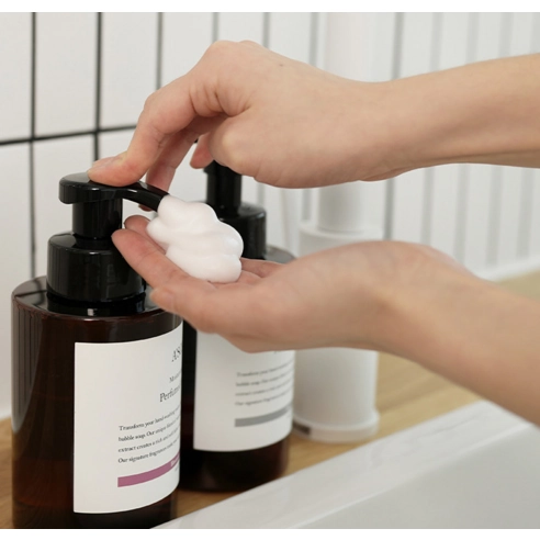 Perfumed Hand Soap [Green Airy], 500ml, 2packs - Image 3