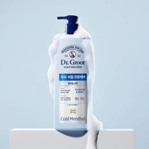 Scalp Solution Cool Menthol Shampoo, 700ml, 1pack - Image 2