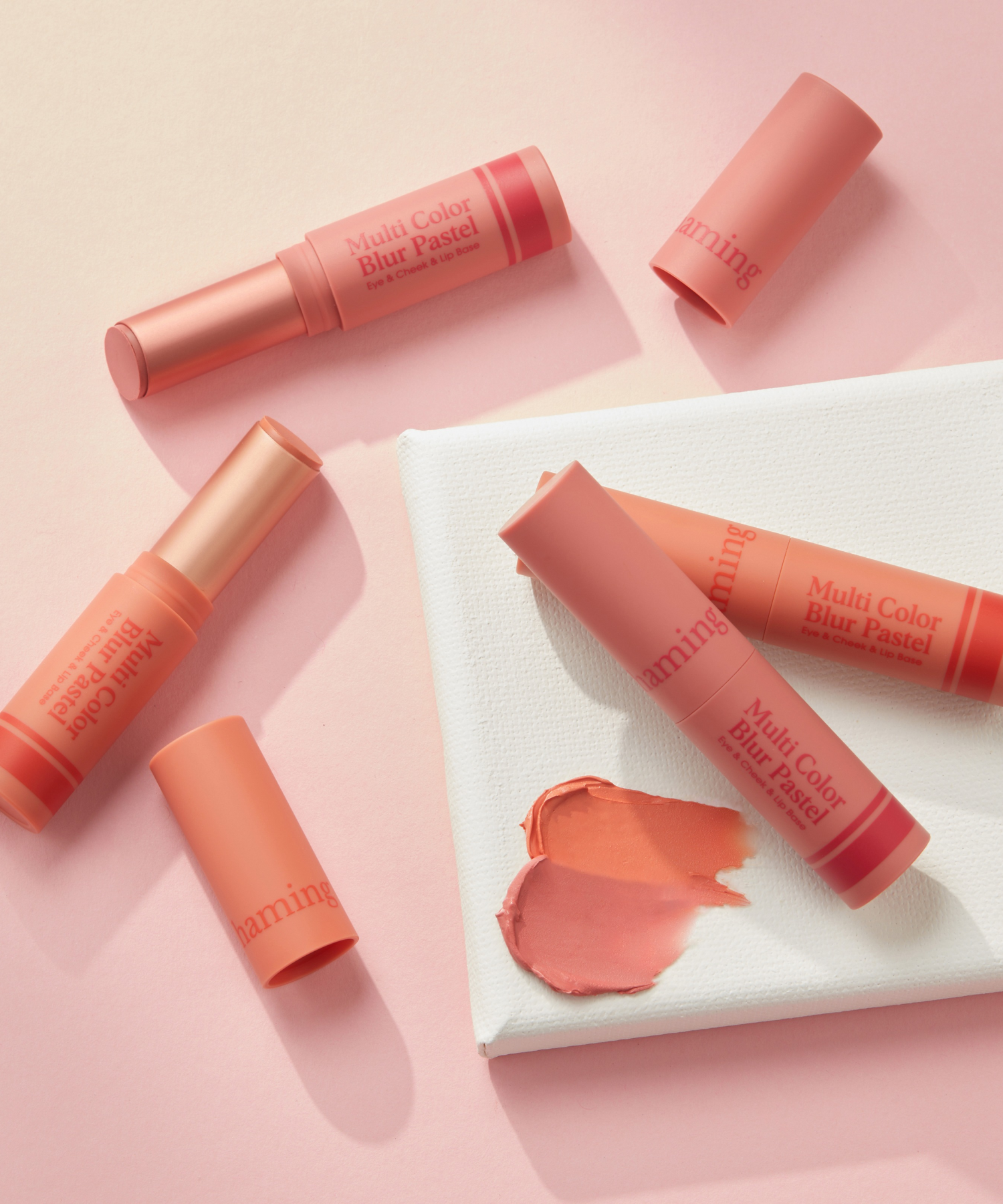 Multi Color Blur Pastel, 3.7g, CR02 Letter Beige, 1pack - Image 2