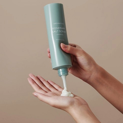 Rosemary Salt Scrub Shampoo, 300g, 1pack - Image 4