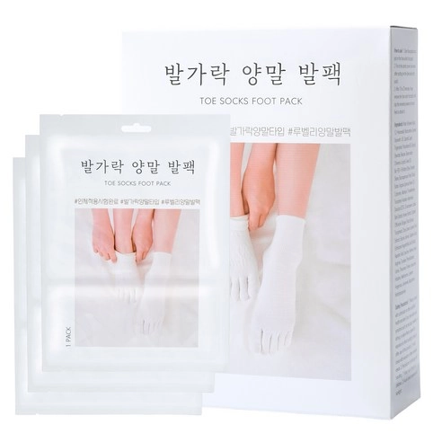 Toe Socks Foot Pack, 3ea, 1pack - Image 2