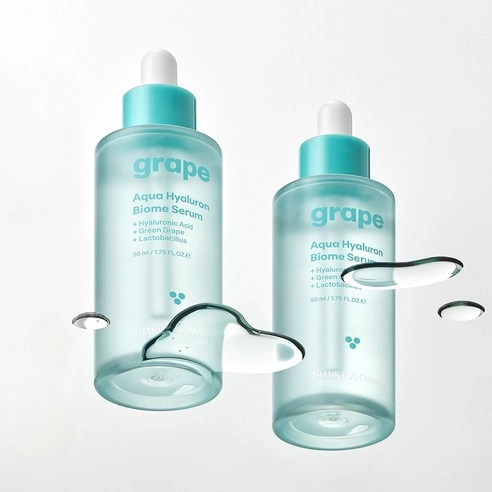 Grape Aqua Hyaluron Biome Serum, 50ml, 1pack - Image 7