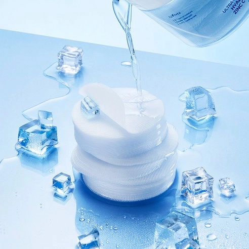 Ultra-Low Molecular Hyaluronic Acid Zinc Cooling Pads, 60ea*1pack - Image 3