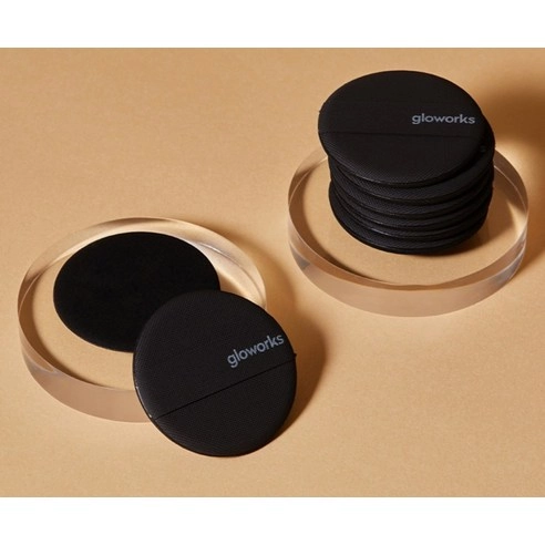 Tearaway Palette Puff [Matte Black], Black, 8ea - Image 10