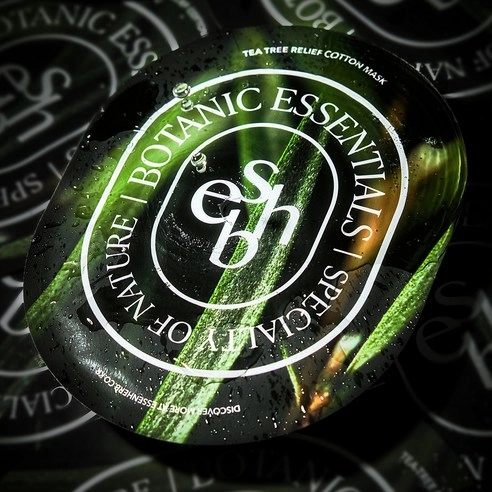 Cotton Mask [Tea Tree Relief], 5ea, 1pack - Image 2