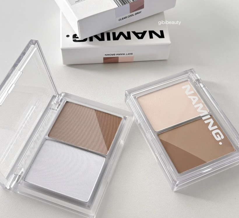 Fluffy Volume & Shading Duo, 9.8g, Clear Cool Gray, 1pack - Image 2