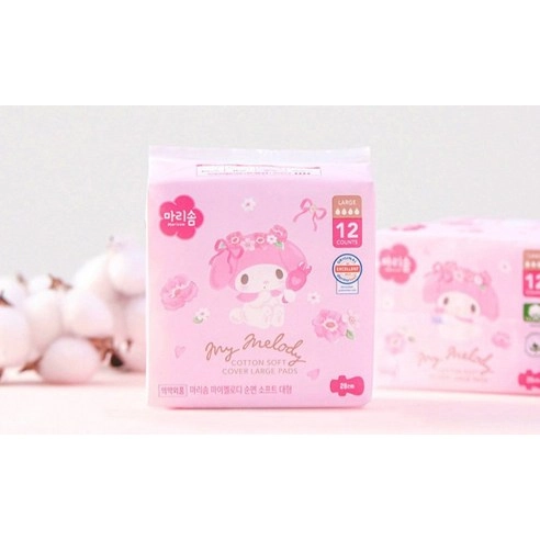 My Melody Cotton Soft Large Sanitary Pad - Image 5