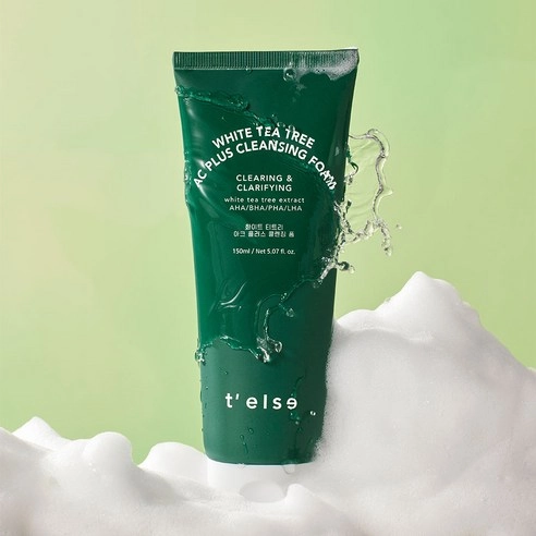 White Tea Tree AC Plus Cleansing Foam, 150ml, 1pack - Image 3