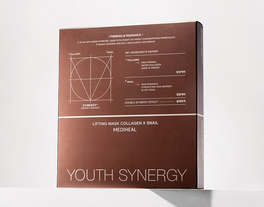 Youth Synergy Lifting Mask Collagen Snail, 5ea, 1pack