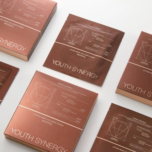 Youth Synergy Lifting Mask Collagen Snail, 36g*5ea, 1pack - Image 5