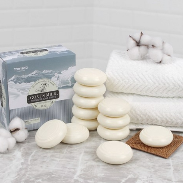 Moisture Goat Milk Soap White - Image 2