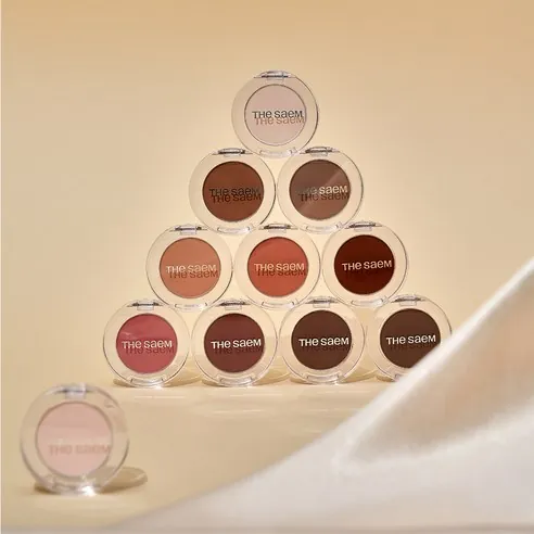 Saemmul Single Shadow [Matte], 1.7g, PP02 Mewlish Vine, 1pack - Image 2