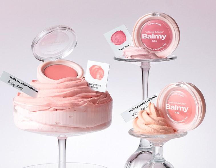 Balmy Cream Cheek, 07 Taro Latte, 1pack - Image 3