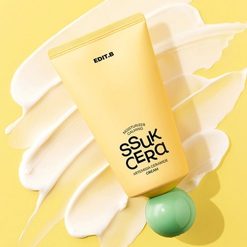 Moisturizing Soothing Mugwort Ceramide Cream, 100ml, 1pack - Image 2