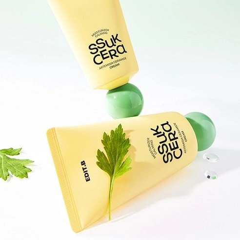 Moisturizing Soothing Mugwort Ceramide Cream, 100ml, 1pack - Image 3