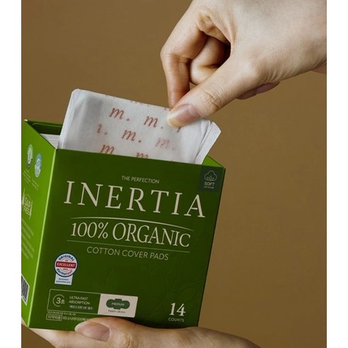 The Perfection Organic Sanitary Pad Medium, 14ea, 1pack - Image 3