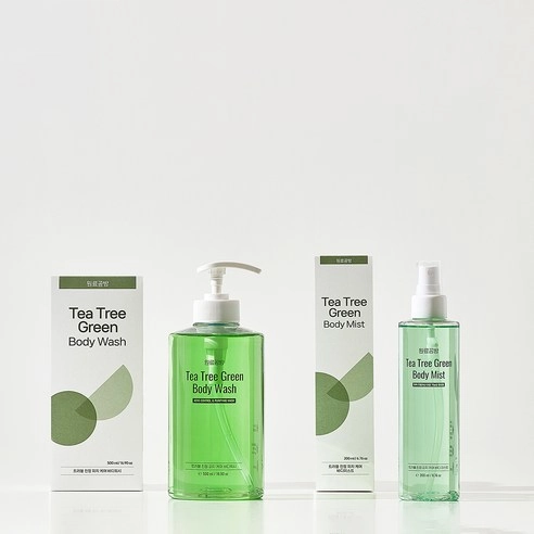 Tea Tree Green Body Wash, 500ml, 1pack - Image 3