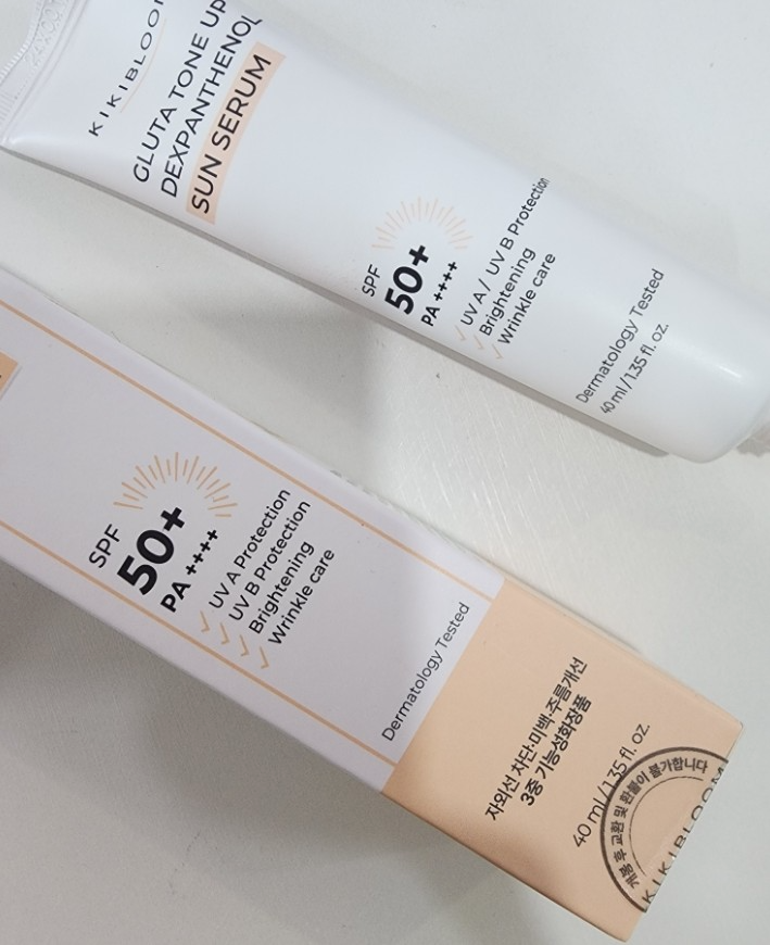 Gluta Tone-up Dexpanthenol Sun Serum [SPF50+/PA++++] - Image 2