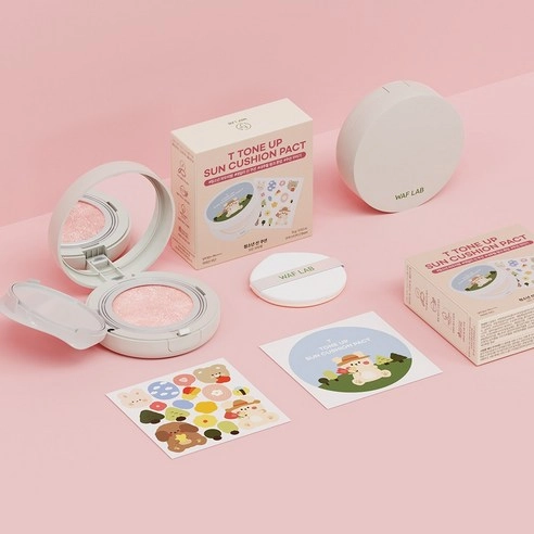 T Tone-up Sun Cushion Pact [SPF50+/PA++++], 15g, 1pack - Image 3