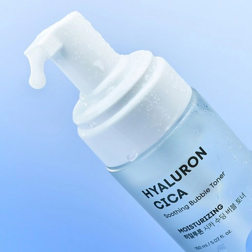 Hyaluron Cica Soothing Bubble Toner, 150ml, 1pack - Image 3