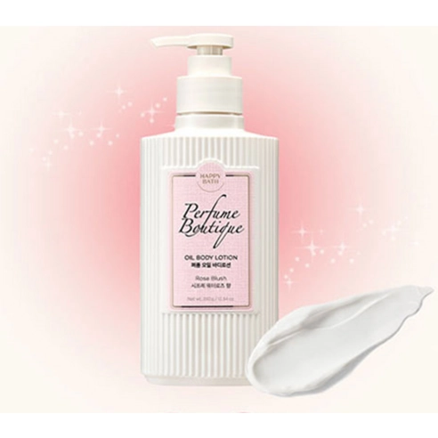 Perfume Boutique Oil Body Lotion [Rose Blush], 350g, 1pack - Image 2