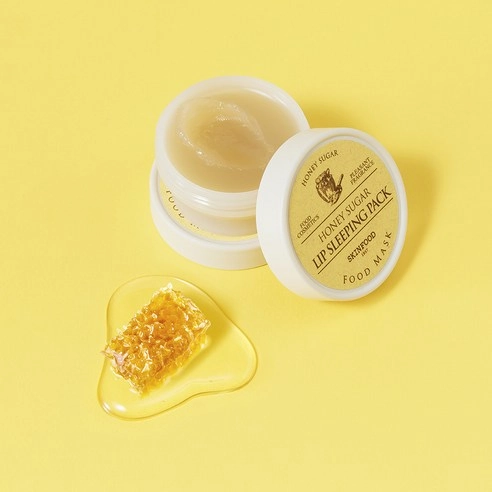 Honey Sugar Food Mask Lip Sleeping Pack, 21ml, 1pack - Image 3