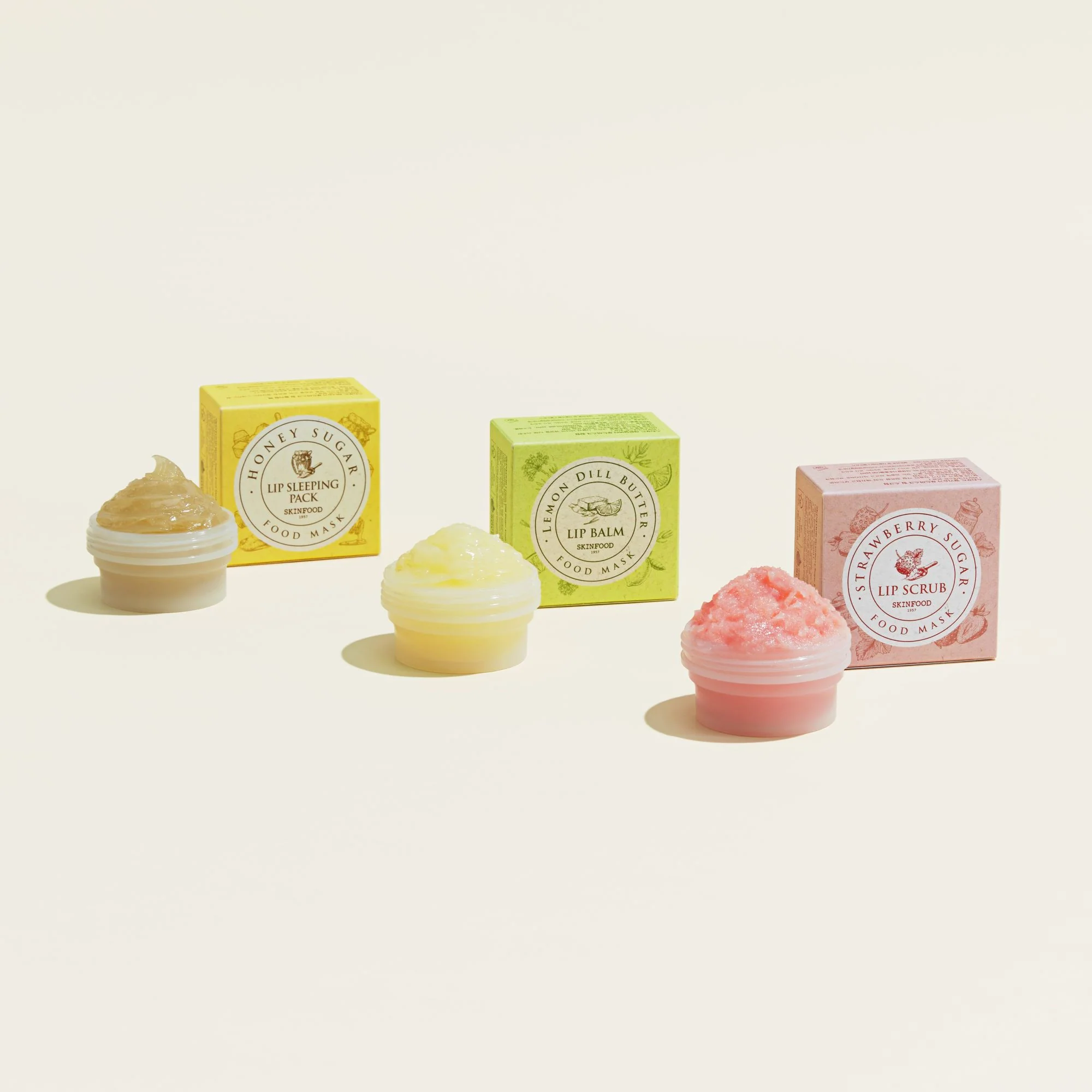 Strawberry Sugar Food Mask Lip Scrub, 1pack - Image 2