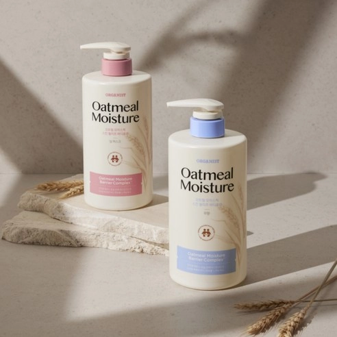 Oatmeal Moisture Skin Relief Body Lotion [Deep Musk Fragrance], 680ml, 1pack - Image 3