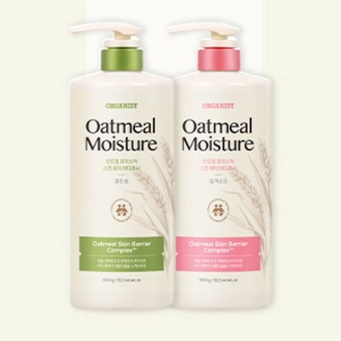 Oatmeal Moisture Skin Beauty Body Wash [Clean Soap Scent], 1,000ml, 1pack - Image 5