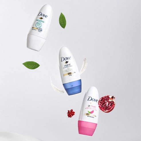 Pomegranate and Lemon Verbena Scent Deodorant Roll-On, 40ml, 1pack - Image 5