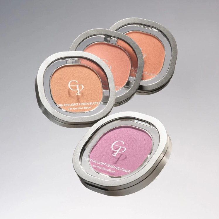 Turn On Light Finish Blusher, 3.4g, 01 Peach Sunset, 1pack - Image 2