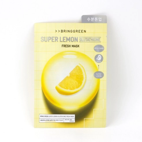 Super Lemon Glutathione Fresh Mask, 20gx10, 1pack - Image 2