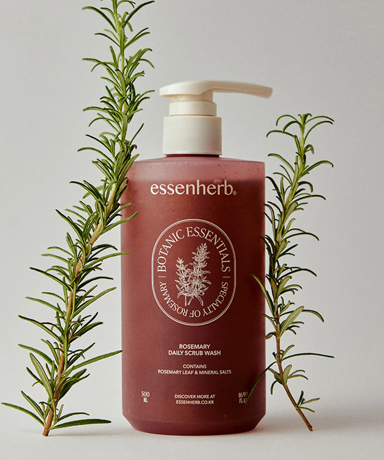 Rosemary Daily Scrub Wash, 500ml, 1pack - Image 2