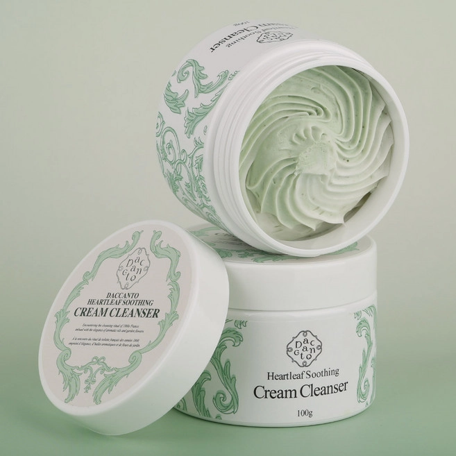 Houttuynia Cordata Soothing Moisture Mild Acidic Cream Cleanser, 100g, 1pack - Image 2