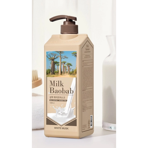 Original Shampoo [White Musk], 1,000ml, 1pack - Image 3