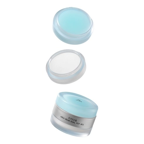 Aqua Beam Dual Pot, 10g, Shine Beam Plumper + Aqua Lip Balm, 1pack - Image 3