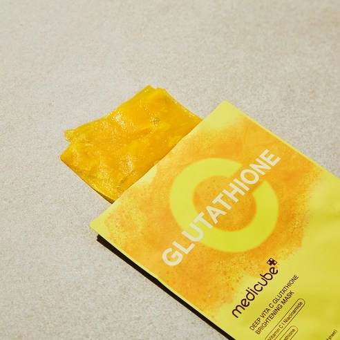 Deep Vita C Glutathione Brightening Mask, 4ea, 1pack - Image 3